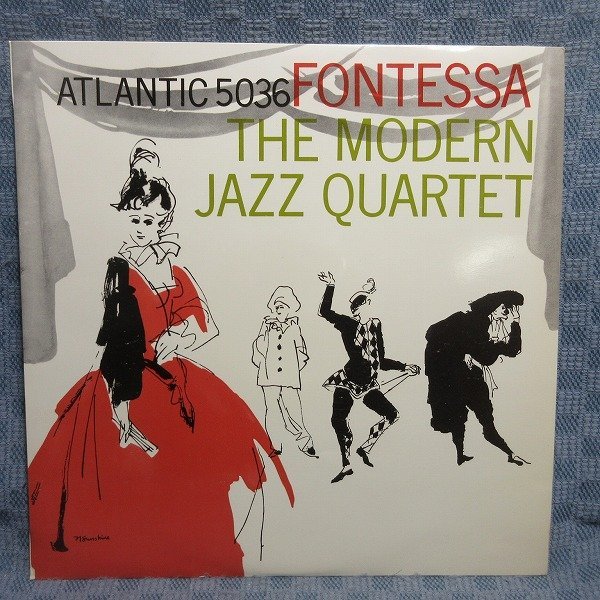 VA339●ATL-5036/モダン・ジャズ四重奏団「フォンテッサ」ペラジャケLP(アナログ盤)拍卖