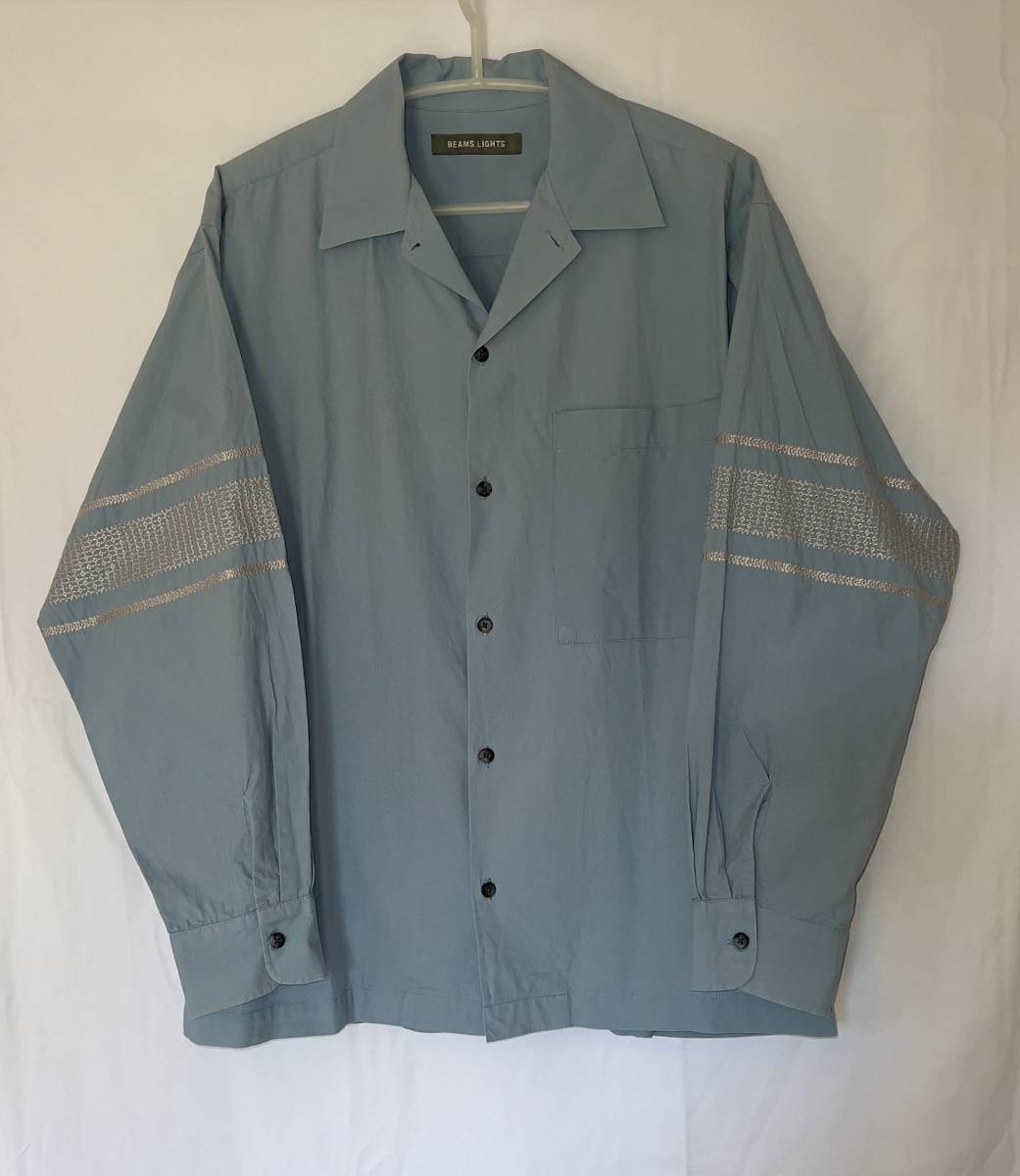 ★BEAMS LIGHT 長袖コットンシャツ★ほぼ新品拍卖