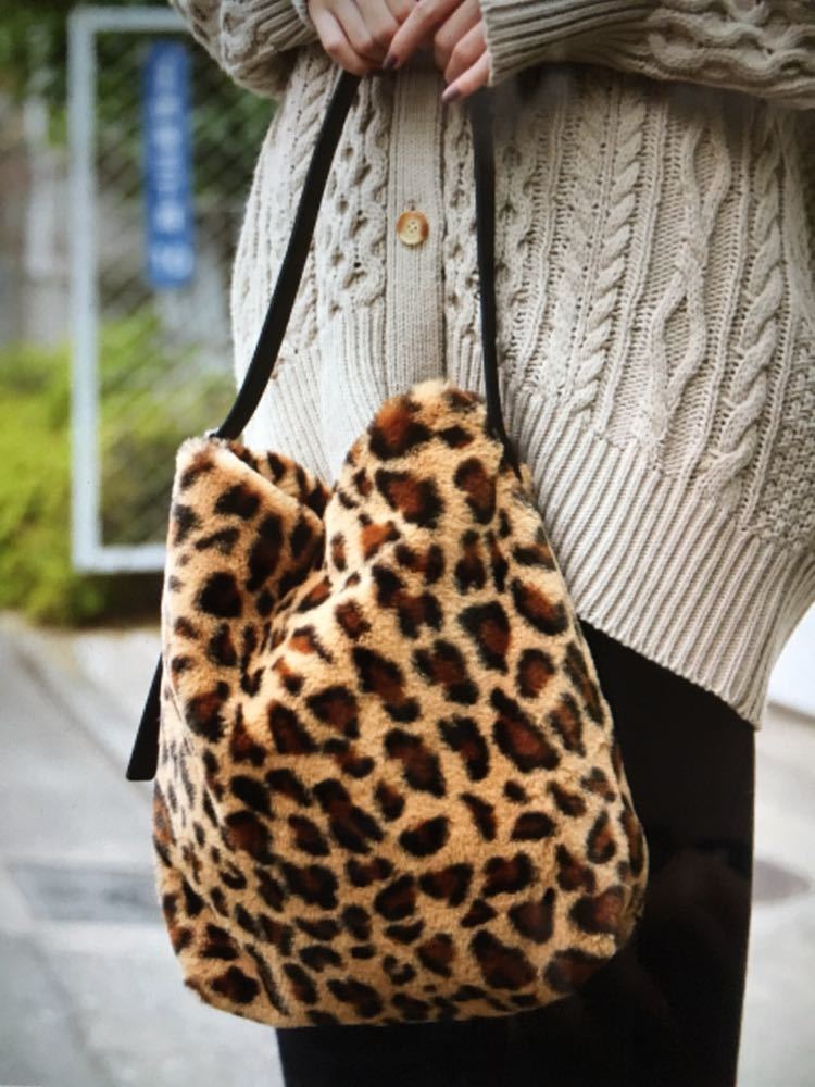 ローリーズファーム*ボアワンショルダーレオパード*LOWRYS FARM拍卖