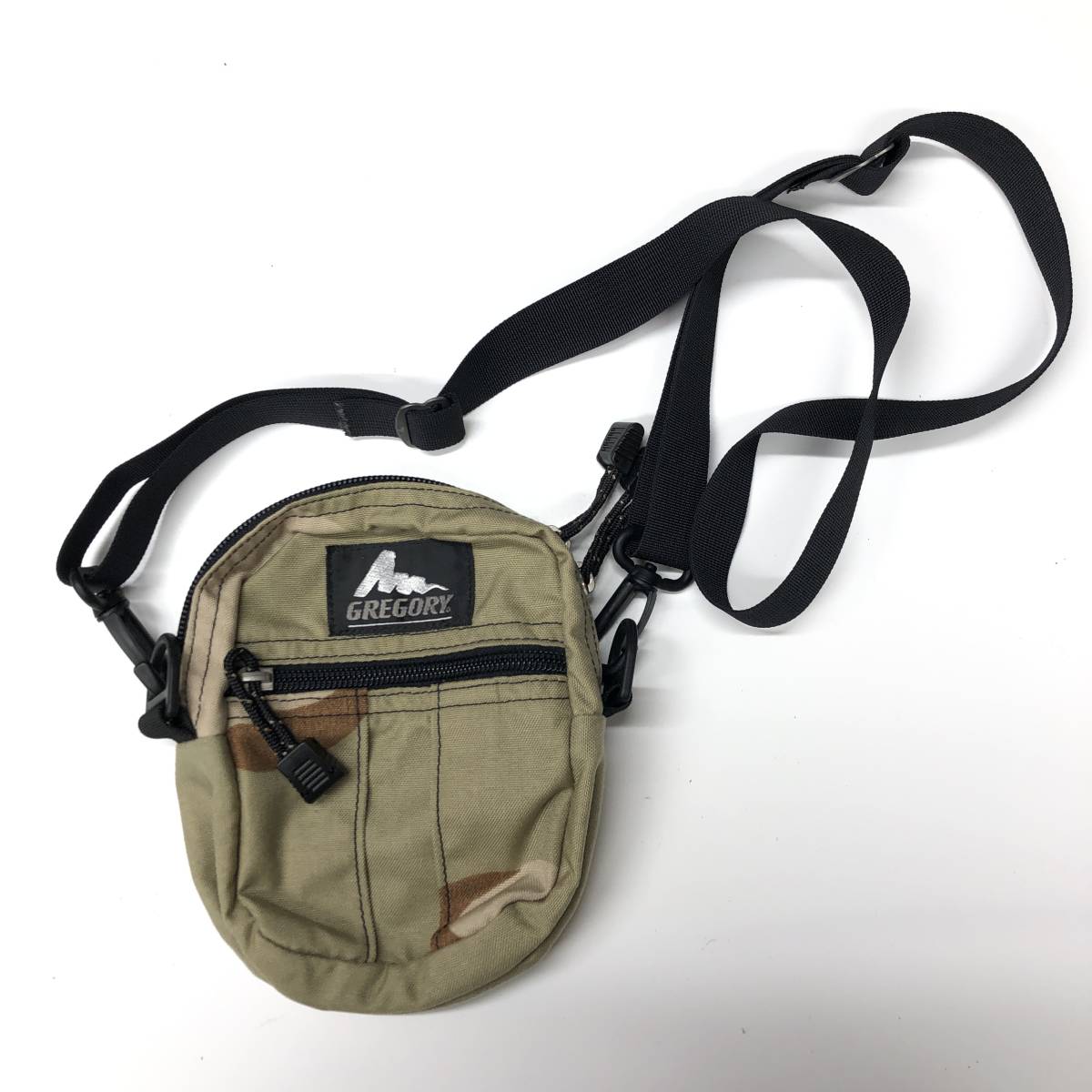 USA製 旧タグ グレゴリー クイックポケットS デザートカモ ショルダーポーチ拍卖