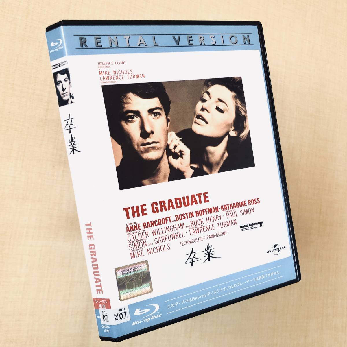 卒業 THE GRADUATE Blu-rayレンタル落ち拍卖