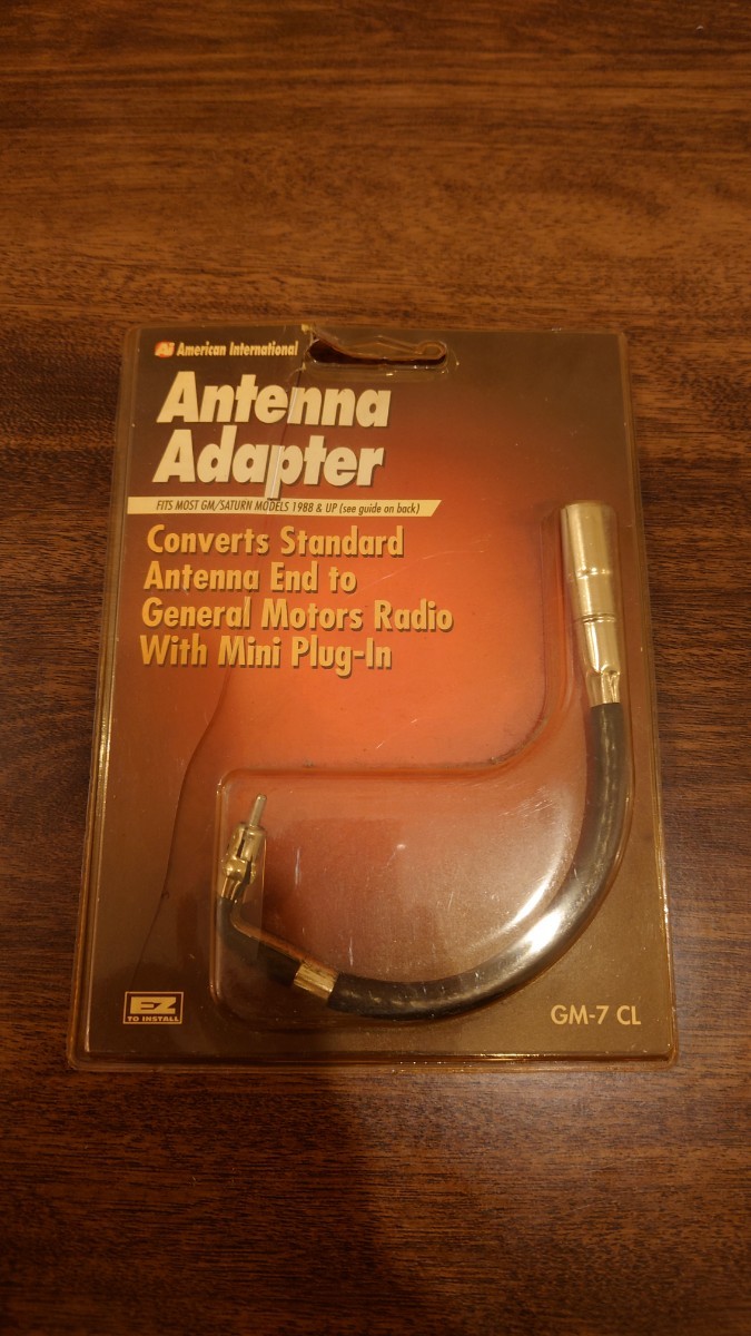 American international アメリカンインターナショナル アンテナアダプター 未使用品 パッケージ割れあり拍卖