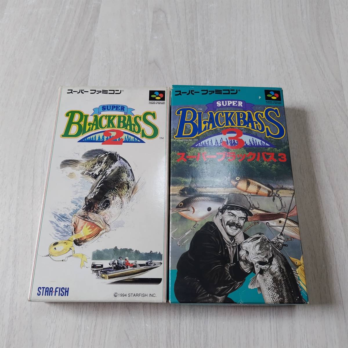 ◯SFC スーパーブラックバス2 スーパーブラックバス 3   箱説付き  何本でも同梱OK◯拍卖