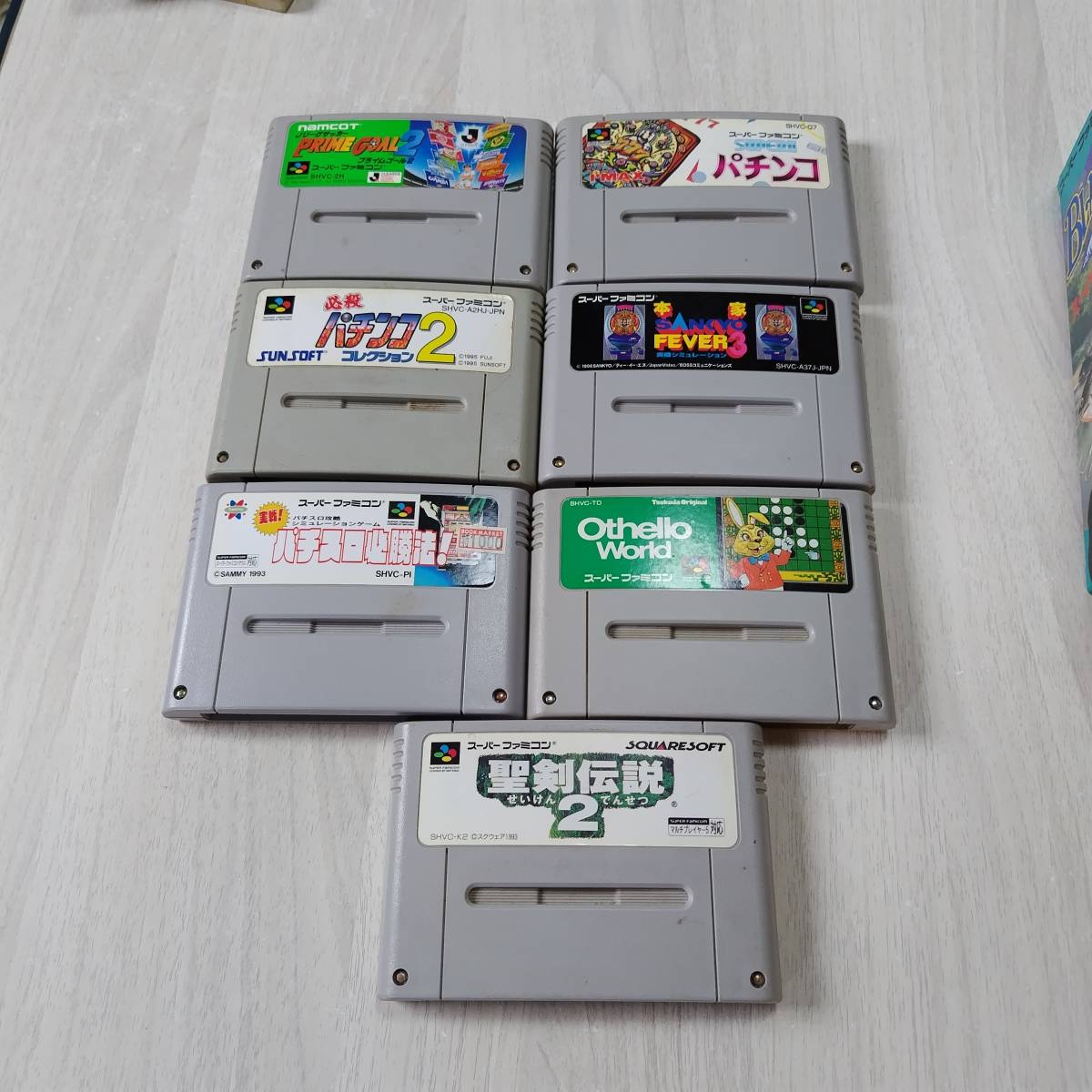 ◯ジャンク SFC  必殺パチンココレクション2 等7本!   何本でも同梱可◯拍卖