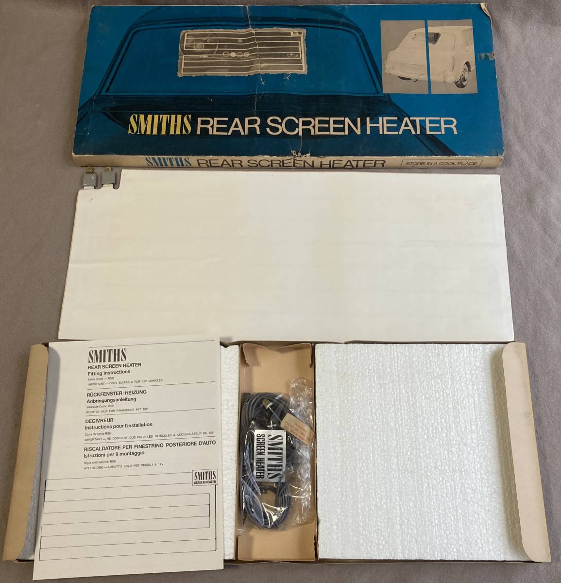 BMCミニ Smths スミス リアスクリーンヒーター 当時物 ローバーミニ クラシックミニ レア イギリス 英国 旧車 Austin Morris Mini Mk1 Mk2拍卖