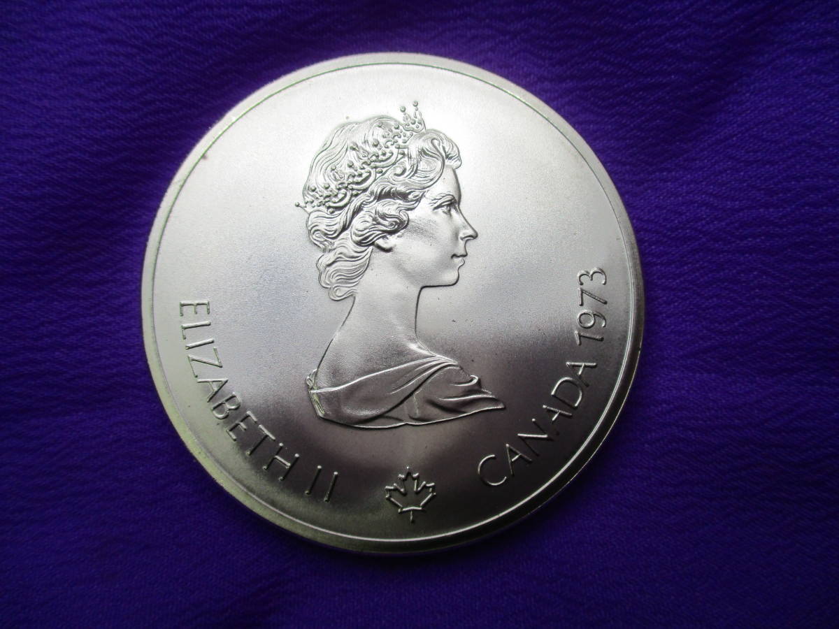 M-154 カナダモントリオール オリンピック 10ドル銀貨 1976 ケース入 極美品 拍卖