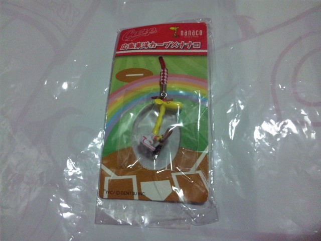 【カグ-新品】(広島カープ)ナナココラボストラップ拍卖
