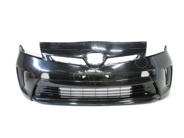 即決 PRIUS プリウス ZVW30 後期 純正 フロント バンパー ロアグリル ソリッドブラック 52119-47510 (B034163)拍卖
