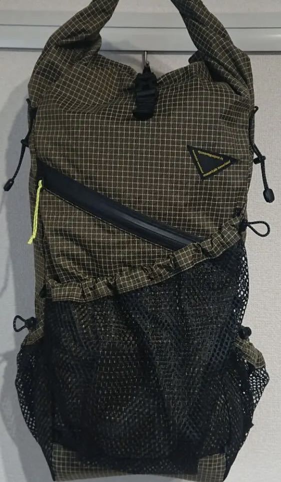 アトリエブルーボトル atelierBluebottle PAC-Lite 対面販売のみの希少なバックパック 山と道 ムーンライトギア 中古 登山 UL カーキ拍卖