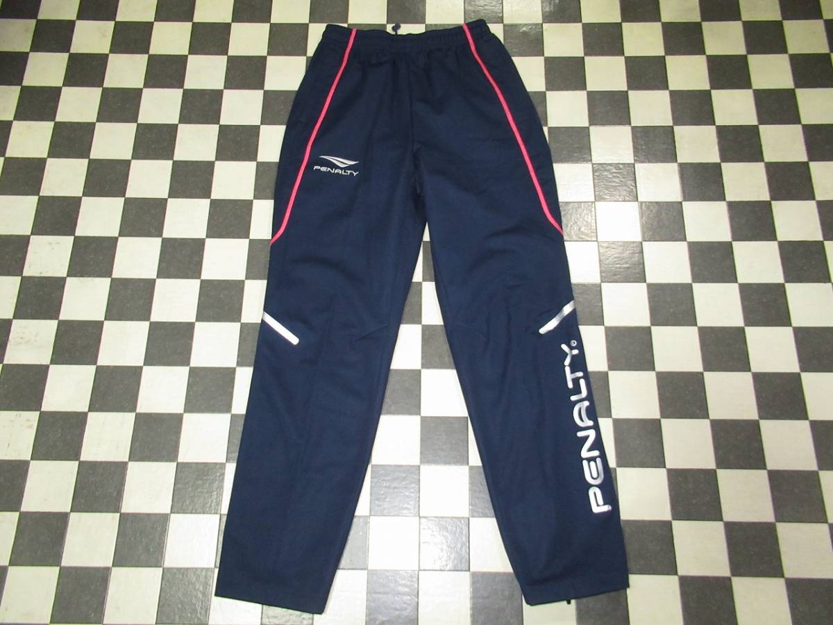 ★PENALTY/ペナルティ★美品 M ボンディングシェルパンツ ネイビー 裏地起毛素材拍卖