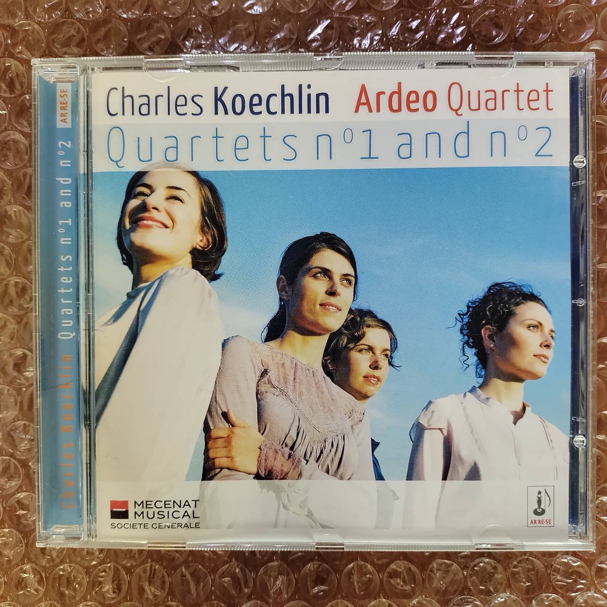 AR RE-SE アルデオ四重奏団 - シャルル・ケクラン:弦楽四重奏曲第1&2番 4枚同梱可能 a9B000NHHF94拍卖