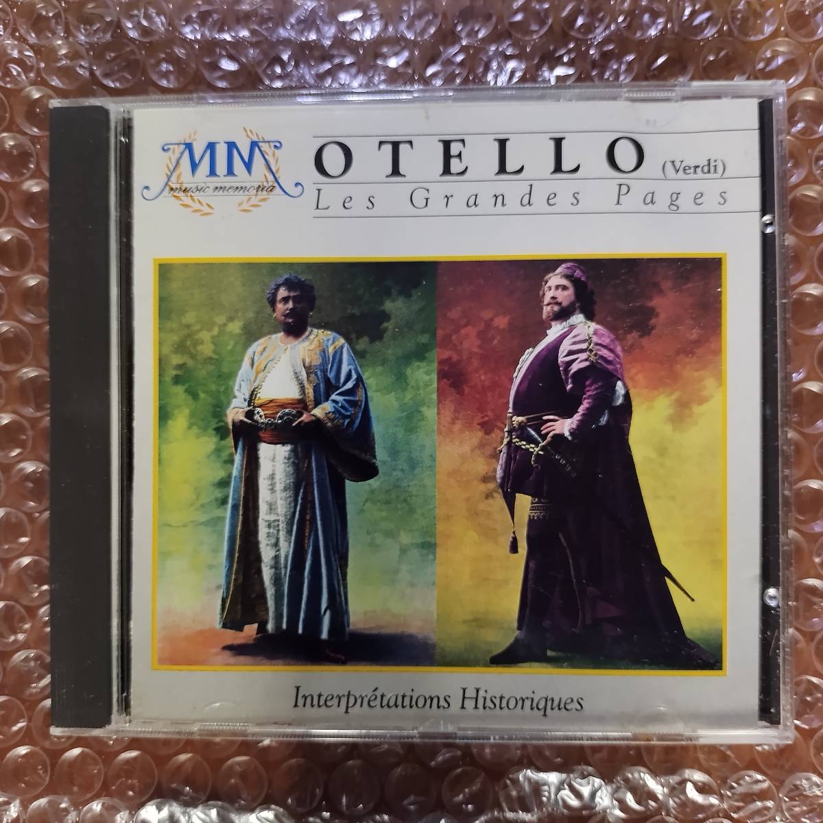 music memoria オテロ~偉大なページ、歴史的解釈/Otello, Les Grandes Pages, Interprrtations Historiques 4枚同梱可能 b9B000009ICL拍卖