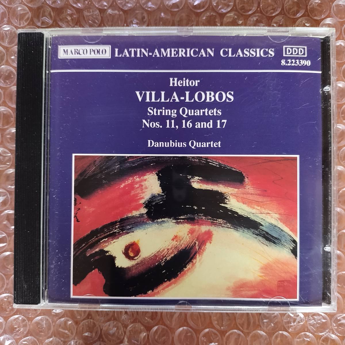MARCO POLO ダニュビウス・クァルテット - ヴィラ=ロボス弦楽四重奏曲第11,16,17番 4枚同梱可能 b7B000024OL5拍卖