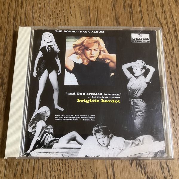 【サントラCD】素直な悪女 ブリジット・バルドー【日本盤】..and God created woman ポール・ミスラキ brigitte bardot拍卖