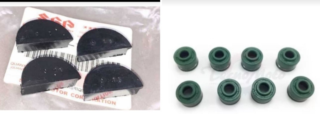 ペイペイ送料込み GSX400E ザリ ゴキ エンジン バルブ ステム シール バルブ オイルシールカムプラグセット 新品 GSX400T GSX400T 拍卖