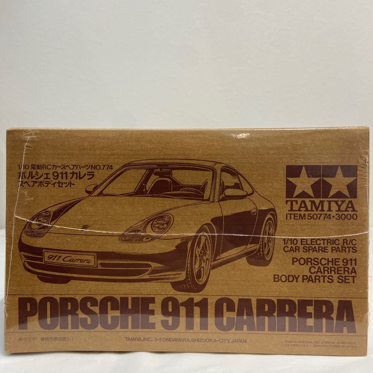 未組立 TAMIYA 1/10 PORSCHE 911 CARRERA Body Parts Set タミヤ ポルシェ カレラ 996 電動RCカースペアパーツ ボディRC ラジコン ミニカー拍卖