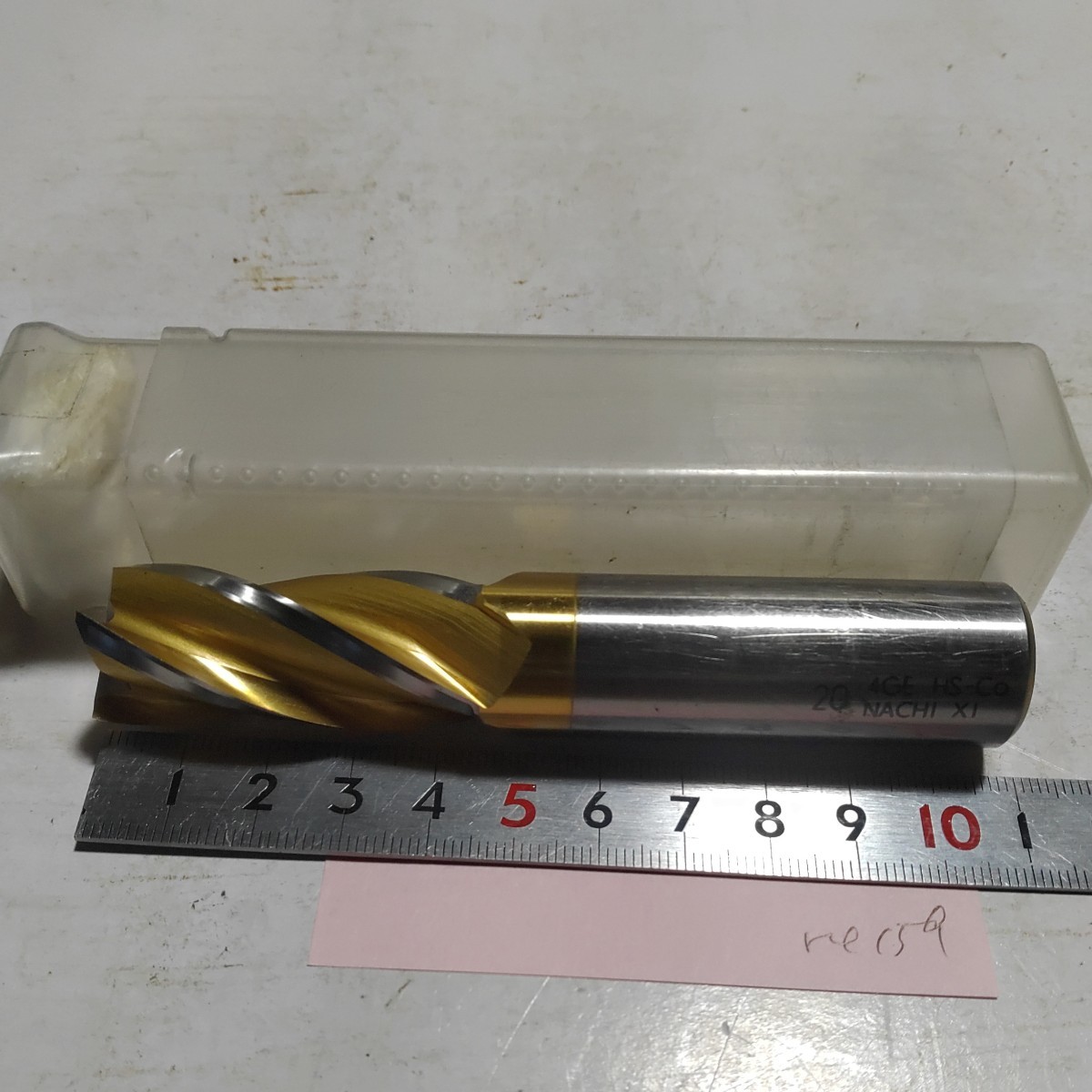re159 ハイス エンドミル Φ19.35 ナチ製 20 シャンク拍卖