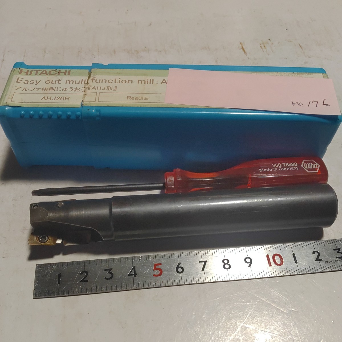 re176 日立 エンドミル Φ20 アルファ 快削じゅうおう AH20R拍卖