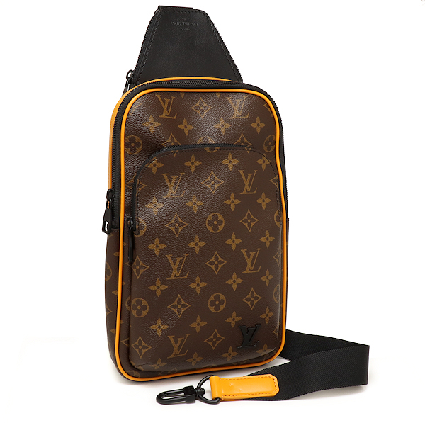 未使用 ルイヴィトン モノグラムマカサー アヴェニュースリングバッグ M46718 ボディバッグ拍卖