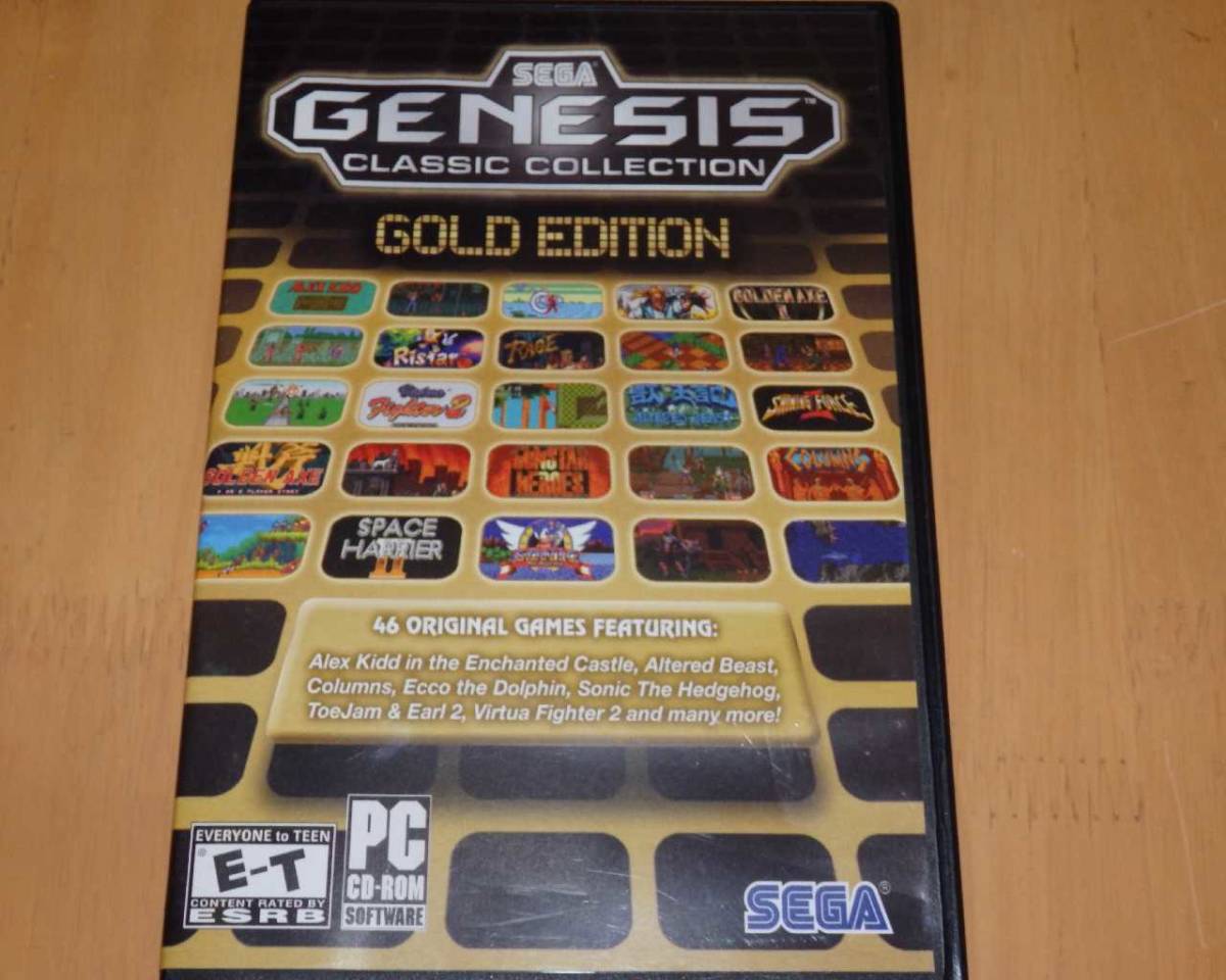 WINDOWS SEGA GENESIS GOLD EDITION拍卖
