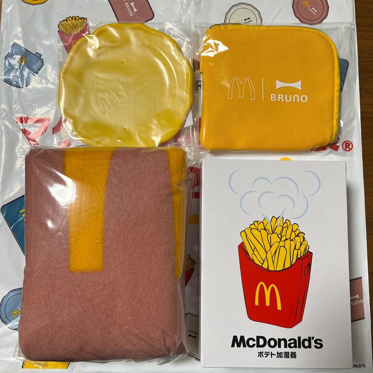 【新品未開封】☆マック☆ マクドナルド 福袋 2024 BRUNO ブルーノ グッズ のみ拍卖