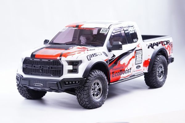TRACTION HOBBY トラクションホビー製 F150ラプター 【白】F-150(フォード)【RTRキット】拍卖