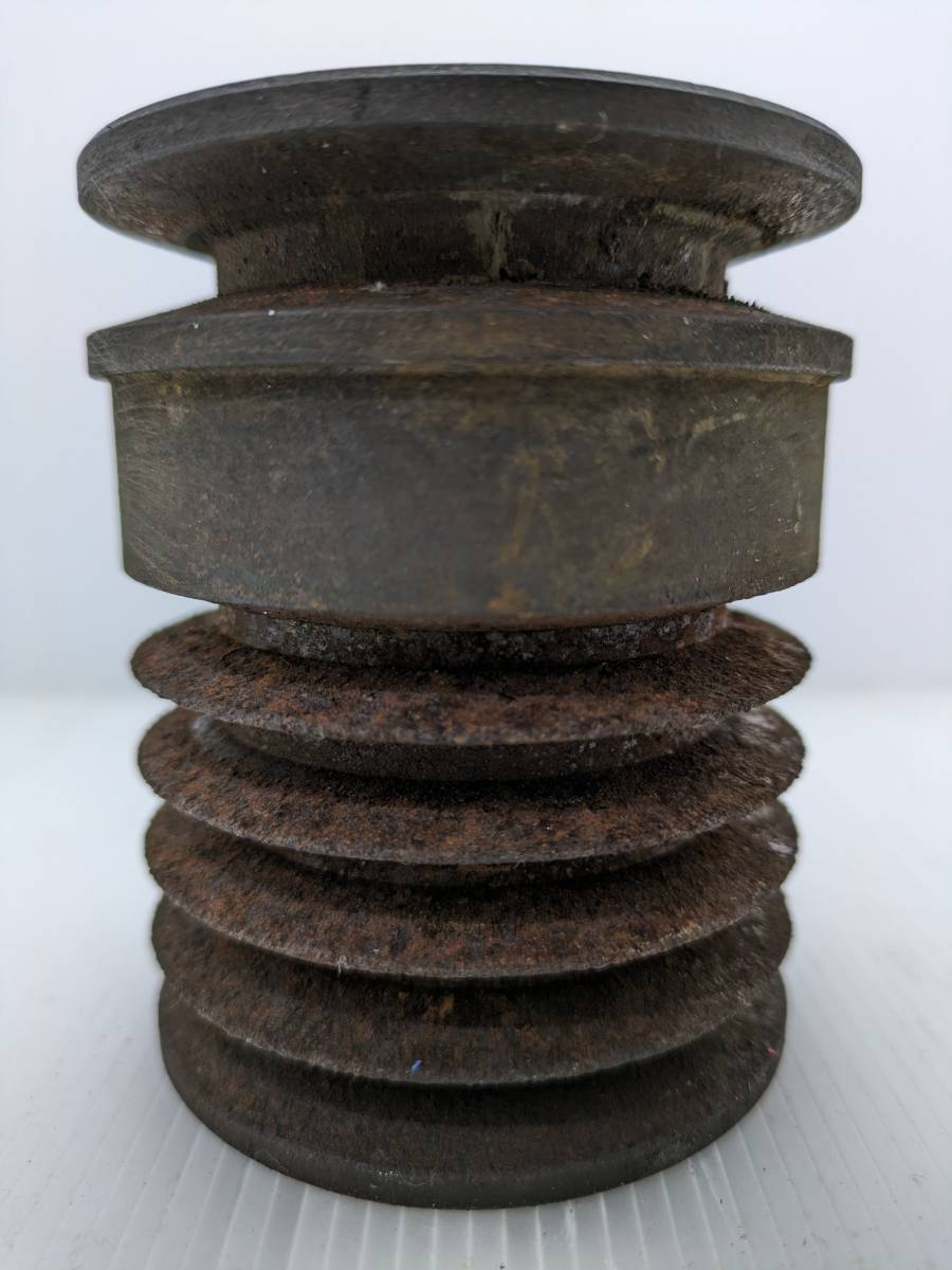 No.W五●6連●プーリー●9mm/Aベルト●軸径Φ34.5mm●鍵幅10mm●外径Φ73/Φ77mm●全体厚み92mm●発動機用●エンジン用●パーツ●部品拍卖