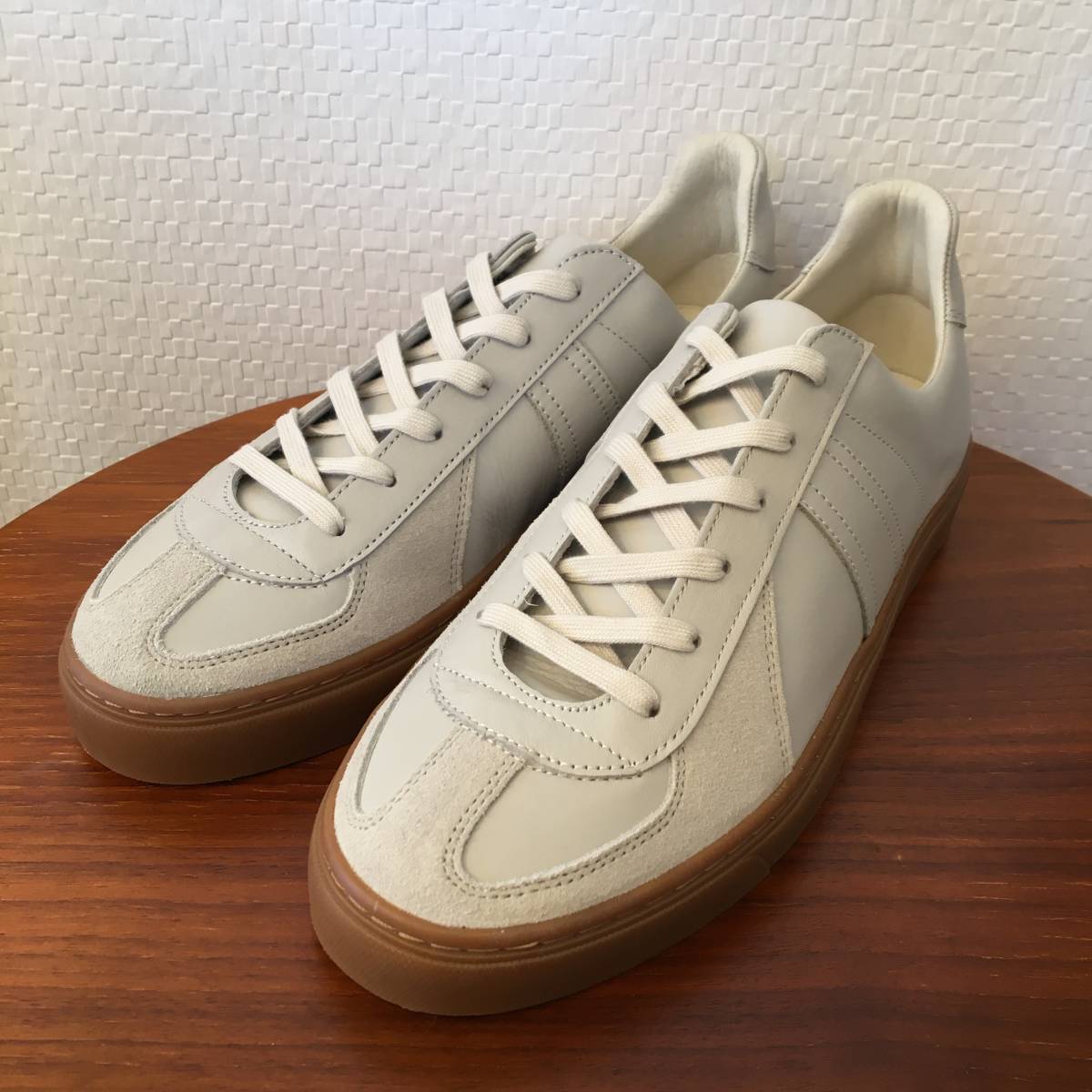 27.0~27.5cm|ALTERUM オルタム 1075L GERMAN ARMY TRAINER セメント CEMENT ビブラムソール 牛革 靴 日本製 Japan (新品)(正規品)拍卖