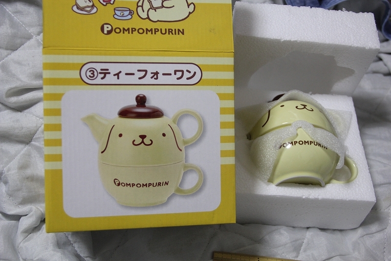 陶器製 ポムポムプリン ティーフォーワン 未使用 検索 2019 サンリオ 当りくじ キャラクター グッズ拍卖