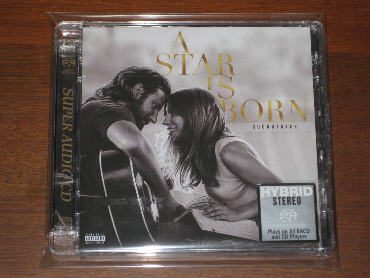 ☆ OST サントラ (LADY GAGA レディー・ガガ) / A STAR IS BORN (アリー/ スター誕生) 2023年発売 Universal HK社 Hybrid SACD 輸入盤拍卖