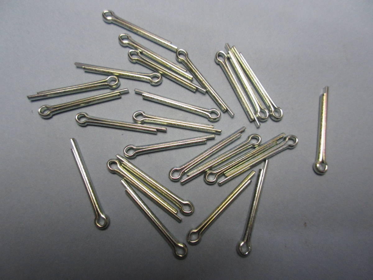 割ピン/3×25/ユニクロ/スチール製/25本拍卖