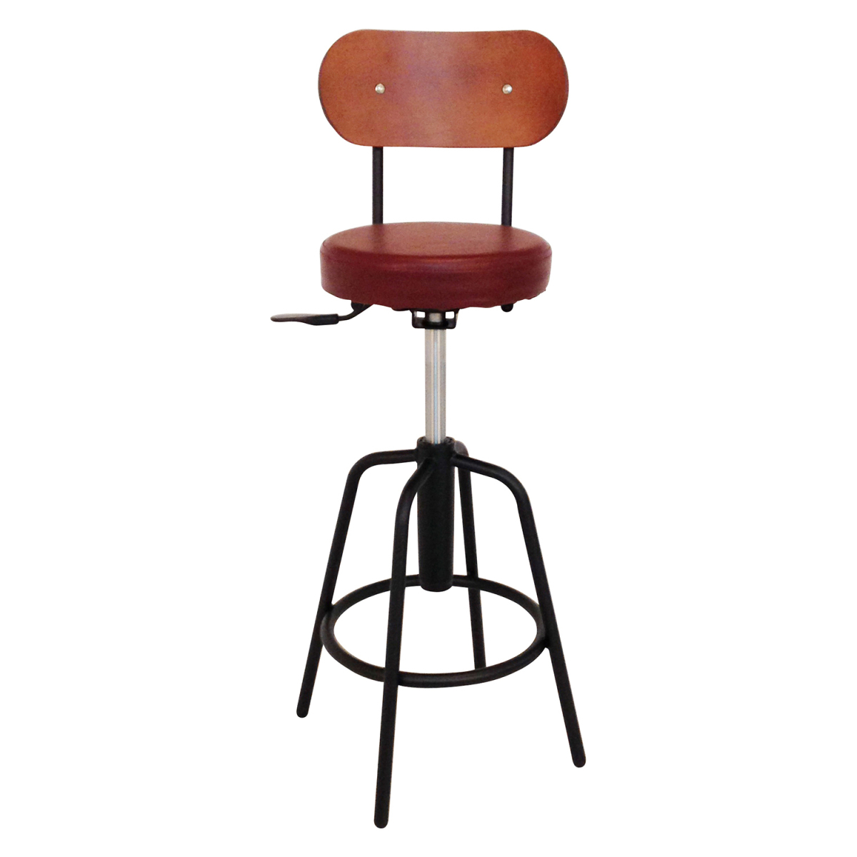 カウンターチェア バースツール ブラウン【新品】【送料無料】拍卖