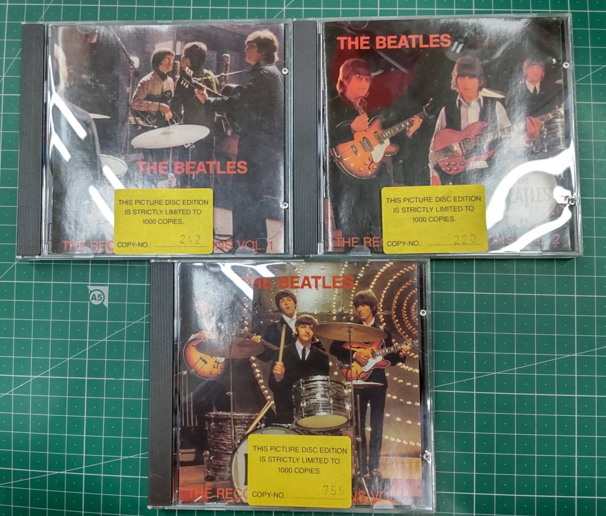 CD THE BEATLES THE RECORDING SESSIONS vol.1 vol.2 vol.3 3枚セット●H3321拍卖