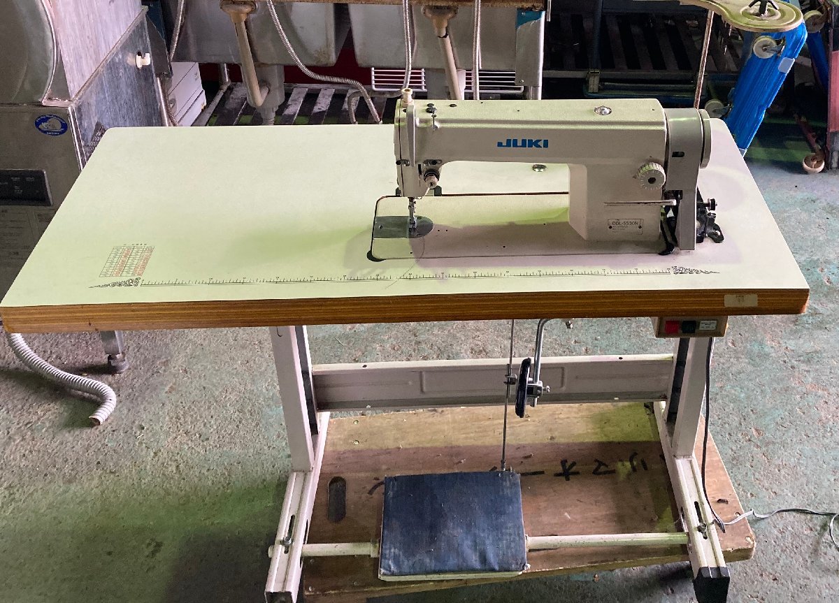 # OG # ミシン JUKI ジューキ DDL-5530L テーブル クラッチモーター 足踏み 工業用 職業用 業務用 #O-230102拍卖