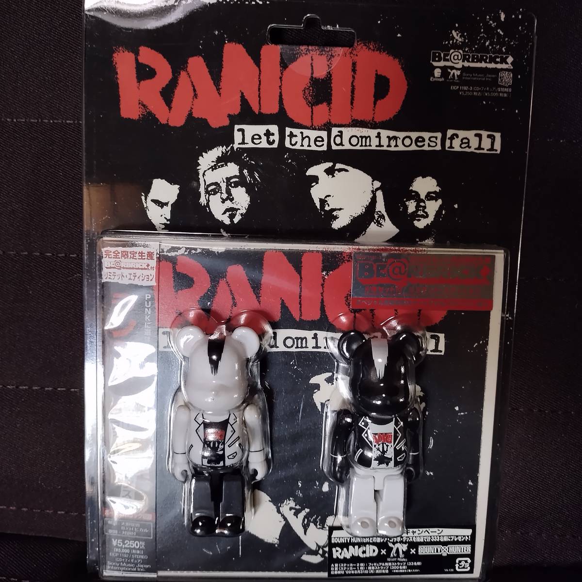 RANCID CD+ベアブリック2体拍卖