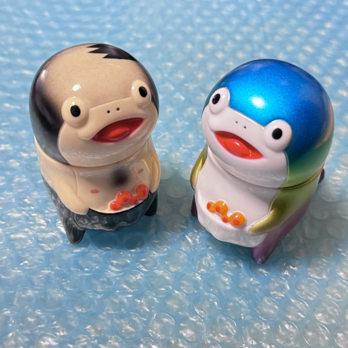 つる・ばら コイス レインボー & 江頭2:50コラボ エガちゃん エガス ソフビ レトロ 高さ約8cm つるばら拍卖