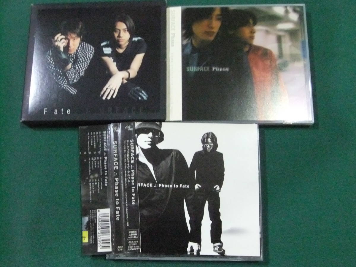 送料¥230■SURFACE■CD■Fate■Phase■Phase to Fate■3枚セット■拍卖