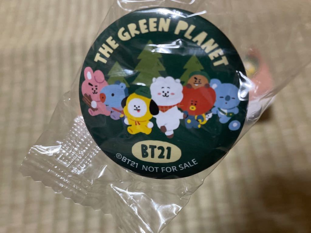 【送料無料】くら寿司 BT21 オリジナル缶バッジ ビッくらポン びっくらぽん拍卖