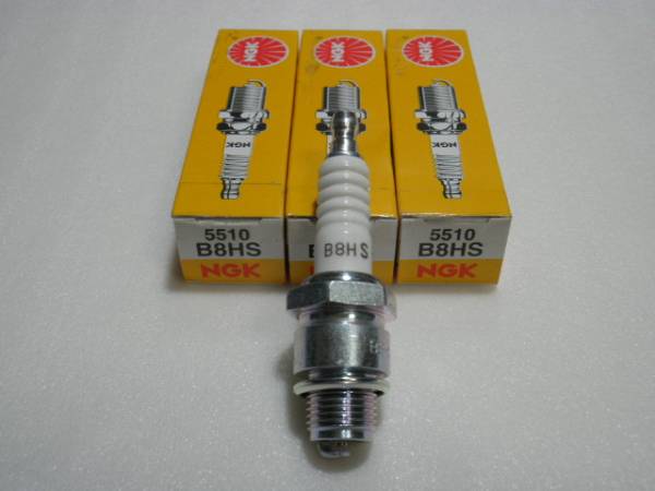 NGKプラグ B8HS 3本セット KH250/KH400/SS400SS マッハ拍卖