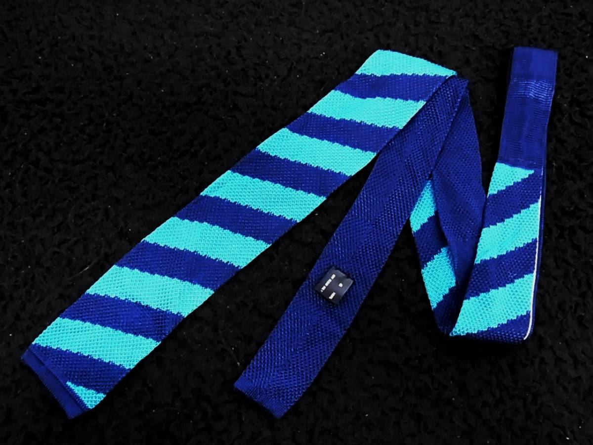 0^o^0ocl♪NIT0273美品「IKKA」【本格ニットタイ】ネクタイ拍卖