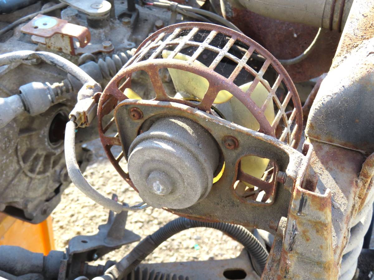 H23 EBD-TT2 TT1 後期 サンバー トラック SAMBAR 4WD 5F EN07(SC) 純正 エンジン クーリングファン / 113210km拍卖