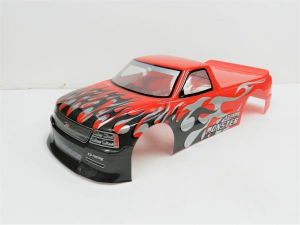 シボレー C1500 タイプ 赤 1/10 ドリフトラジコンカー用 スペアボディー拍卖