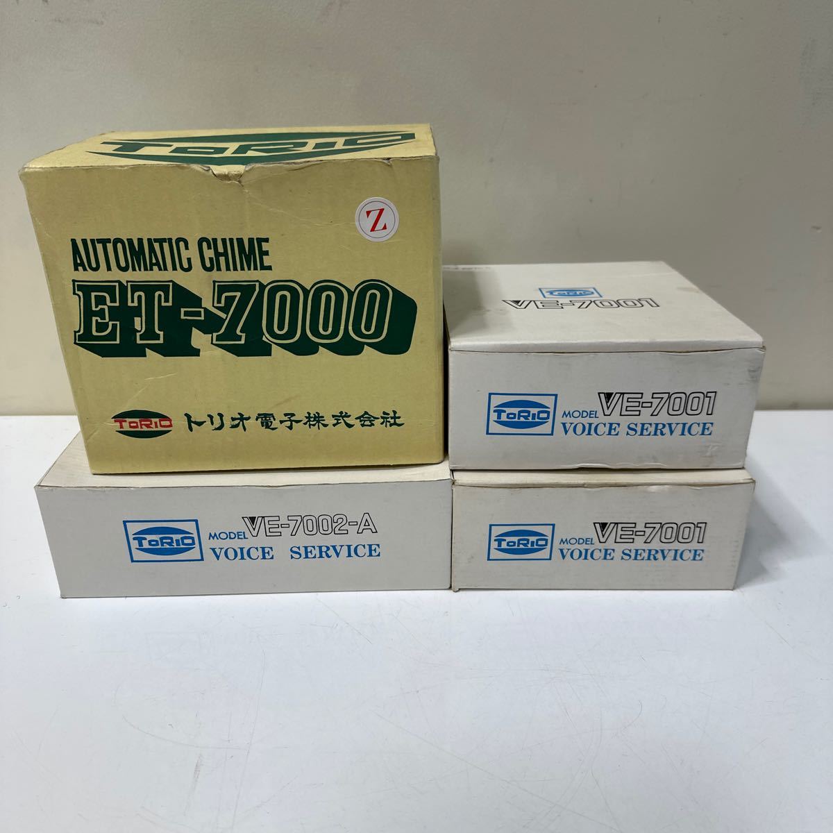 A280 TORIO オートマチックチャイム ET-7000 VOICE SERVICE VE-7002-A VE-7001 センサー まとめて セット 4個拍卖