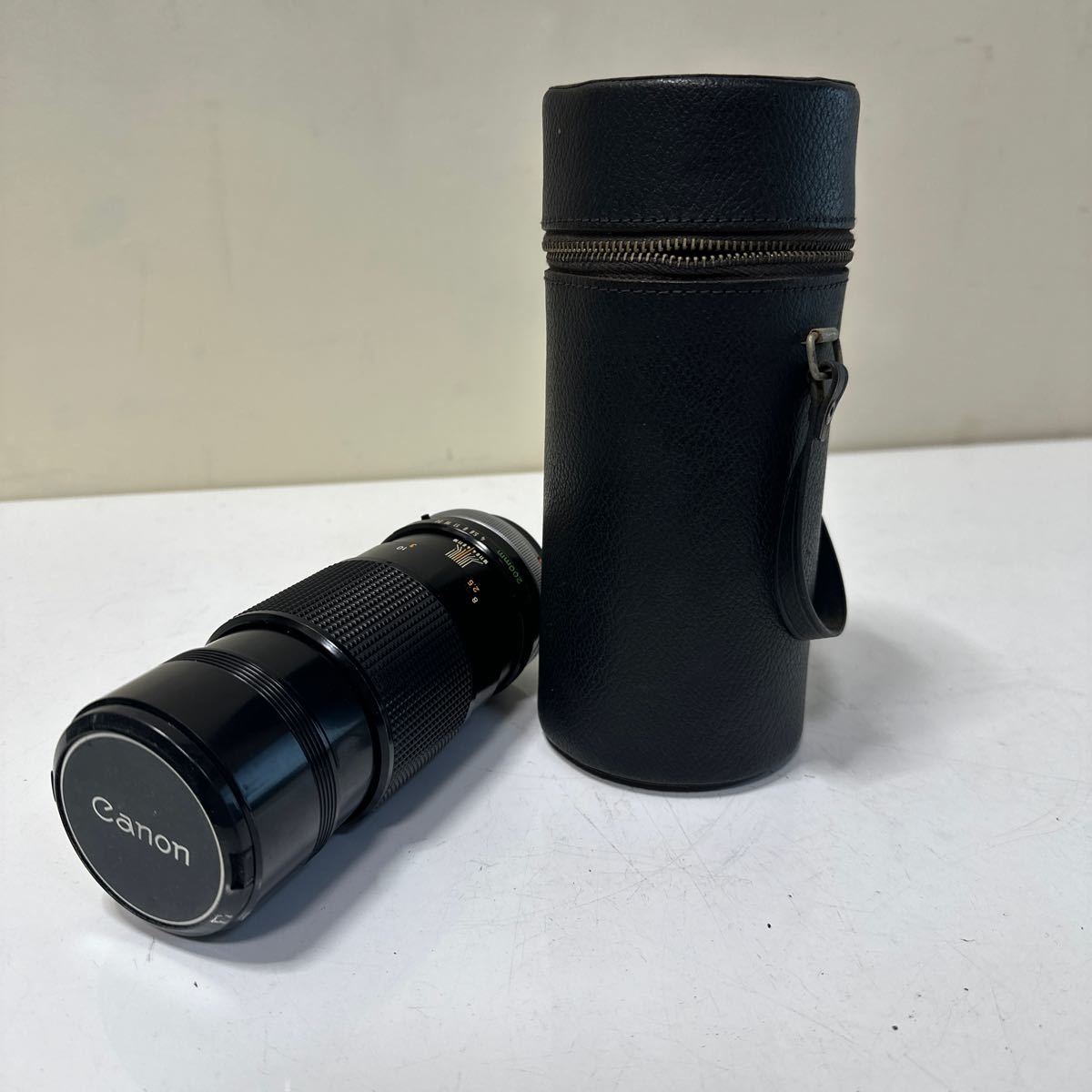 A317 Canon キャノン LENS レンズ FD 200mm 1:4 当時物 現状拍卖