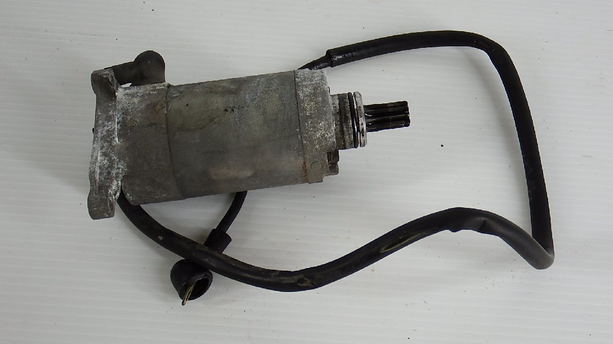 即決 セロー225 4JG-162*** 純正 セルモーター 実動品拍卖