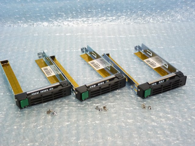 1PJI // 3個セット / 日立 ハードディスク(HDD)マウンタ 2.5インチ 用 / トレイ キャディ // HITACHI HA8000/RS220 AN1 取外 //在庫2拍卖