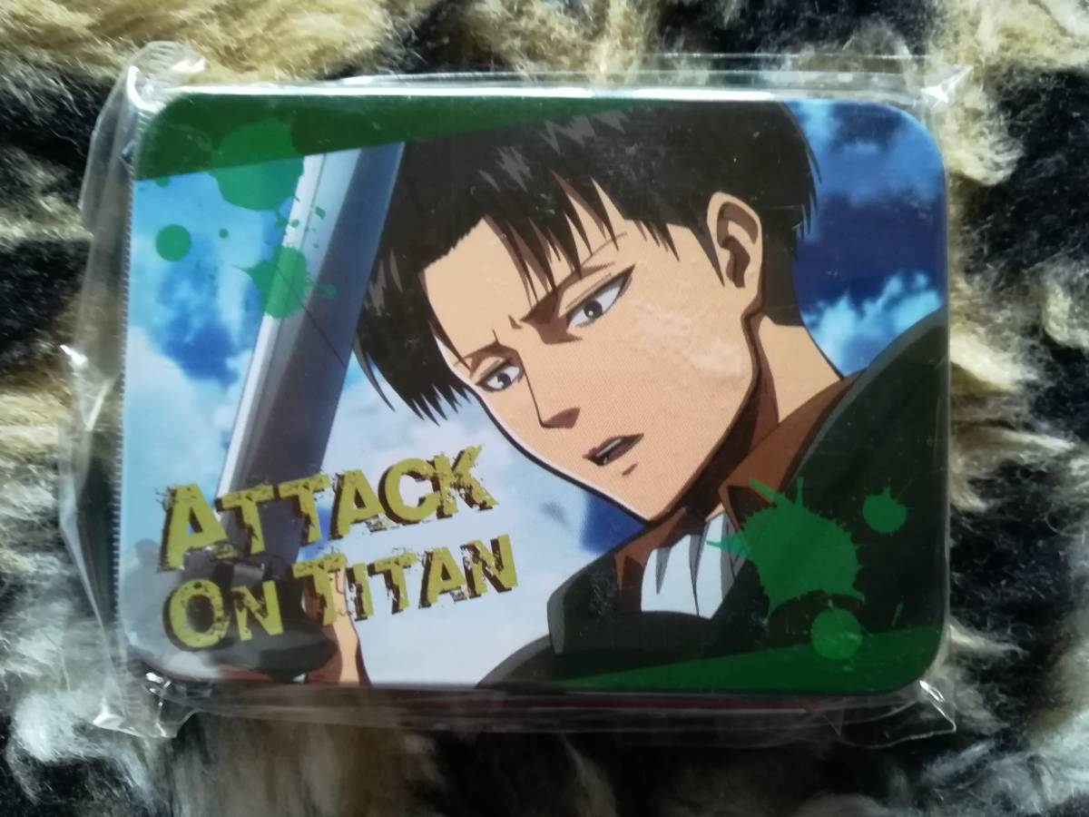 【未開封・個人コレクション】進撃の巨人 スクエアケース リヴァイ 同梱可拍卖