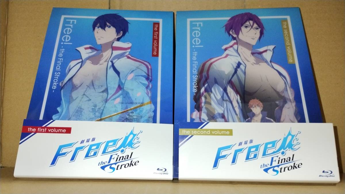 ♪送料無料 即決 Free 劇場版 the final stroke Blu-ray 全2巻セット BOX付♪拍卖