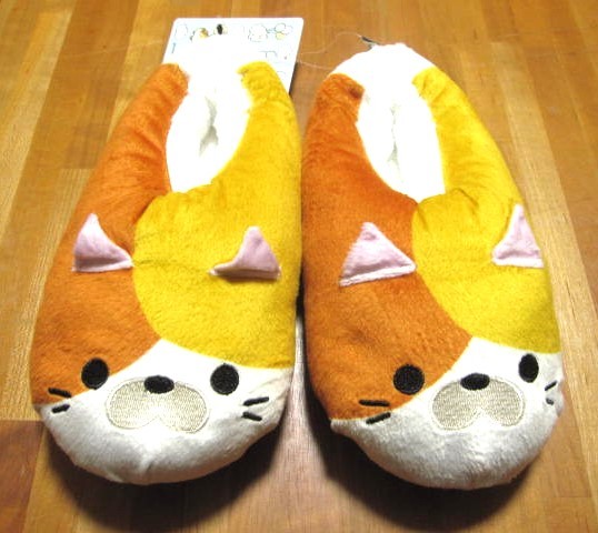 *新品*23-24.5*ごろねこサミット*あったかルームシューズ*内側ボア*㈱ドウシシャ*拍卖