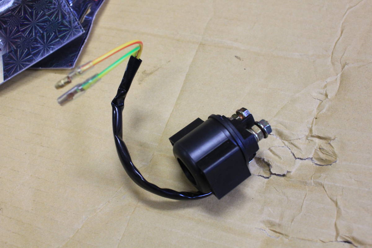 高品質タイプ! 使用確認済み 汎用スターターコイル セルリレー CB400F CBX400F CBR400F CB400SF VF400F VT250F ホーク CB250T CB400T/拍卖